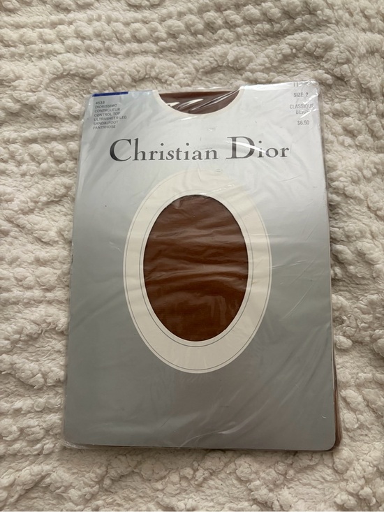 Dior Other - Christian Dior Vintage Beige Pantyhose